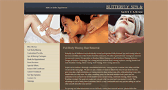 Desktop Screenshot of mybutterflyspa.com